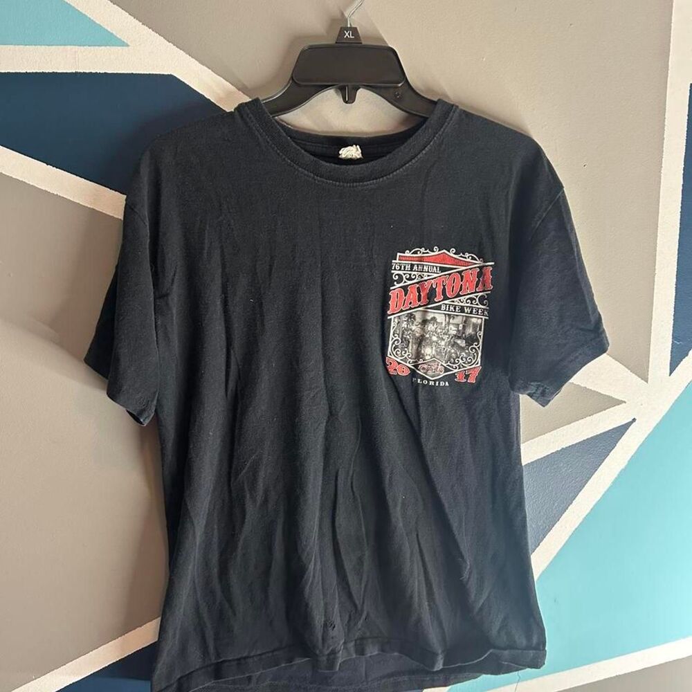 Daytona Bike week 2018 Keya Men's Black T-shirt
